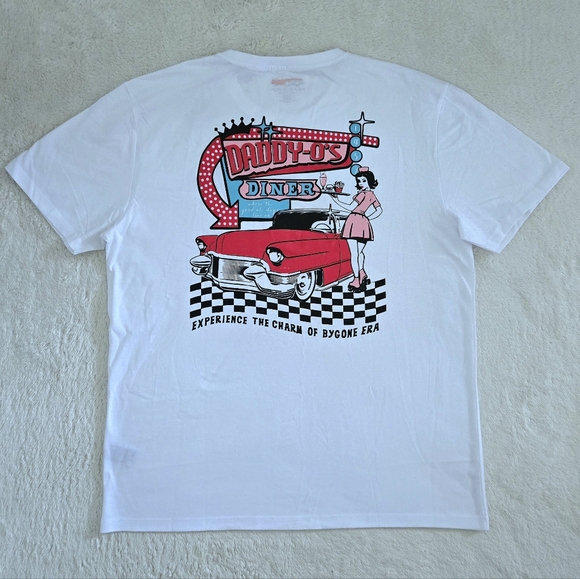 ✨️HP✨️ Nickel & Iron "Daddy-O's Diner" Graphic Tee👕 - NWT - Picture 12 of 15
